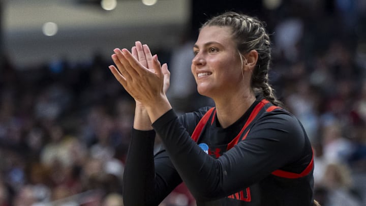 Maryland Terrapins guard Saylor Poffenbarger (6). Mandatory Credit: Vasha Hunt-Imagn Images Maryland Terrapins guard Saylor Poffenbarger (6). Mandatory Credit: Vasha Hunt-Imagn Images