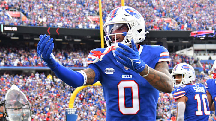 Buffalo Bills wide receiver Keon Coleman.