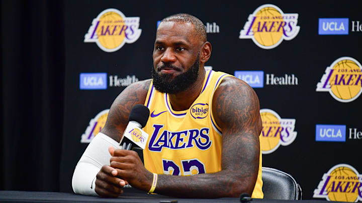 LeBron James's cryptic social media posts on Monday sent the NBA world into a tizzy. 