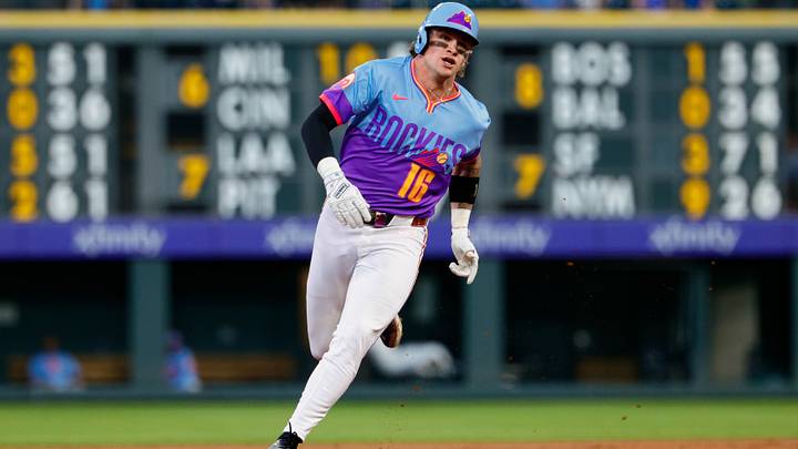 Colorado Rockies shortstop Cole Carrigg (16) runs to third at Coors Field. Credit: Isaiah J. Downing-Imagn Images Colorado Rockies shortstop Cole Carrigg (16) runs to third at Coors Field. Credit: Isaiah J. Downing-Imagn Images