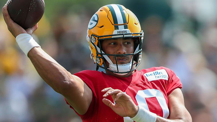 Green Bay Packers quarterback Jordan Love