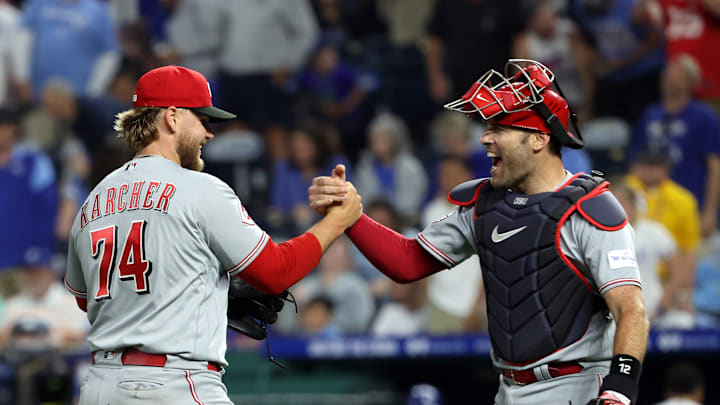 Cincinnati Reds catcher Curt Casali