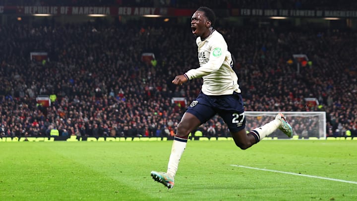 After Thursday's match versus Manchester United, the future is looking brighter for a young West Ham nucleus led by Soungoutou Magassa's latest performance. After Thursday's match versus Manchester United, the future is looking brighter for a young West Ham nucleus led by Soungoutou Magassa's latest performance.