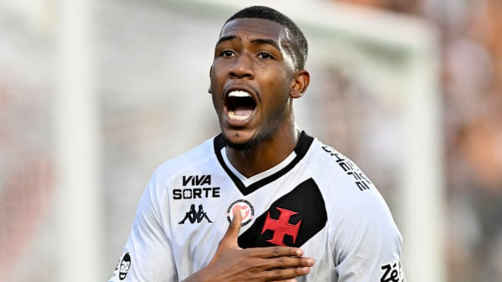 Rayan é o artilheiro do Vasco na "era Diniz"