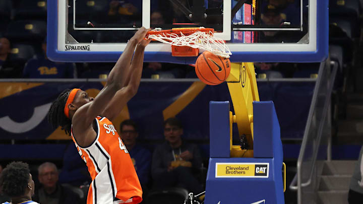 Syracuse basketball senior center William Kyle III continues to dazzle with his athleticism. He's garnering NBA Draft buzz. Syracuse basketball senior center William Kyle III continues to dazzle with his athleticism. He's garnering NBA Draft buzz.