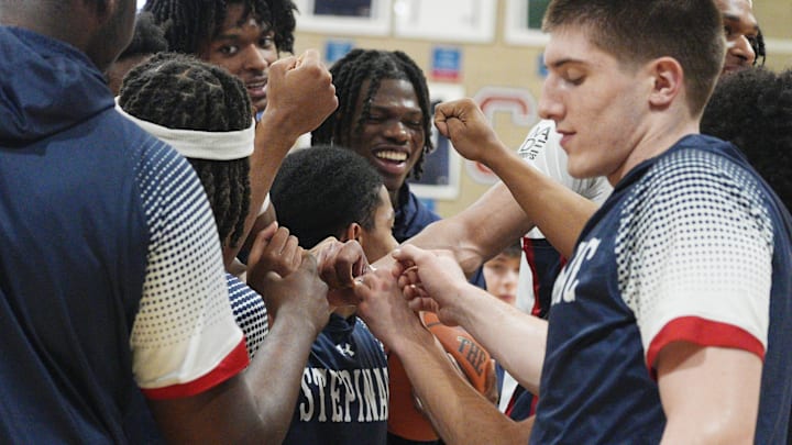 Archbishop Stepinac boys basketball defeated Holy Cross, 60-49, at Stepinac High School on Jan. 13, 2026. The Crusaders are facing potential penalties after they compete at Chipotle Nationals in March.