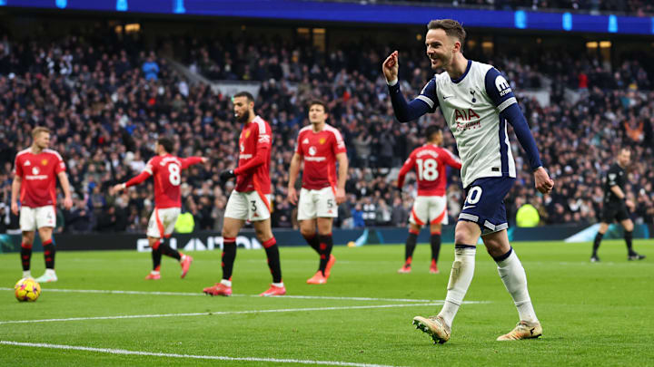 Tottenham Hotspur FC v Manchester United FC - Premier League Tottenham Hotspur FC v Manchester United FC - Premier League