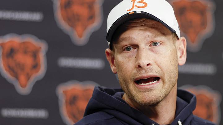Chicago Bears head coach Ben Johnson