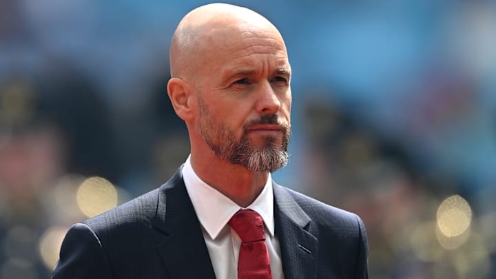 Erik ten Hag, coach de Manchester United Erik ten Hag, coach de Manchester United