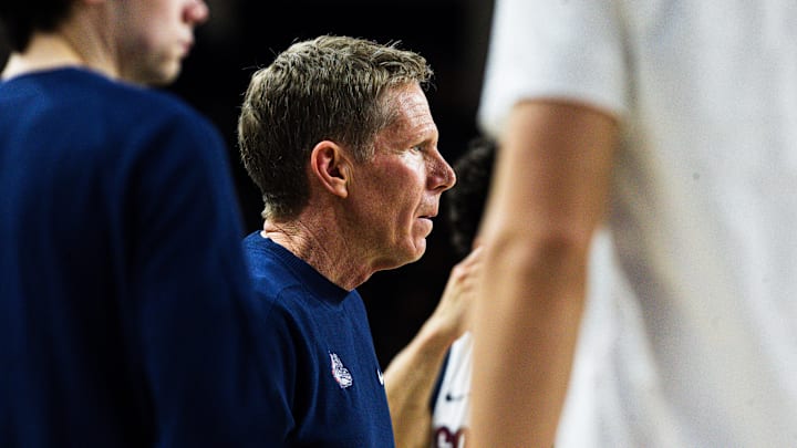 Gonzaga Bulldogs head coach Mark Few.
