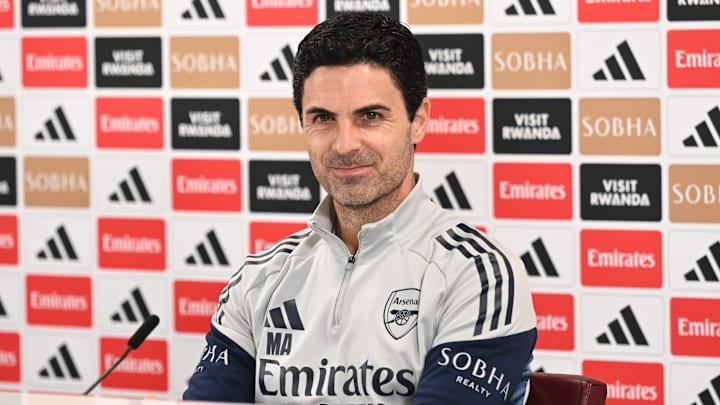 Arsenal-Trainer Mikel Arteta ist mit seiner Mannschaft Tabellenführer