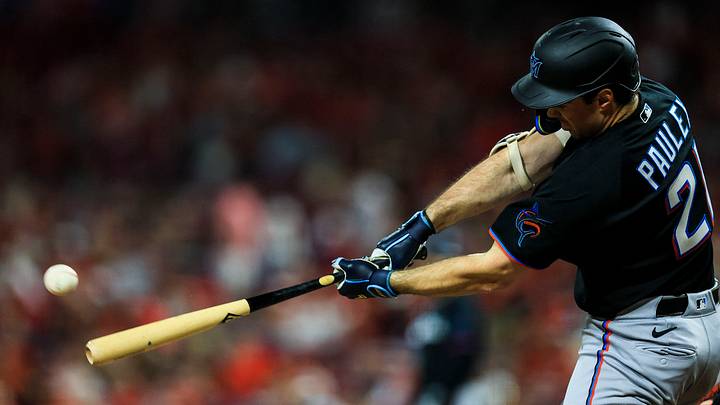 Miami Marlins first baseman Graham Pauley | Credit: Katie Stratman Miami Marlins first baseman Graham Pauley | Credit: Katie Stratman