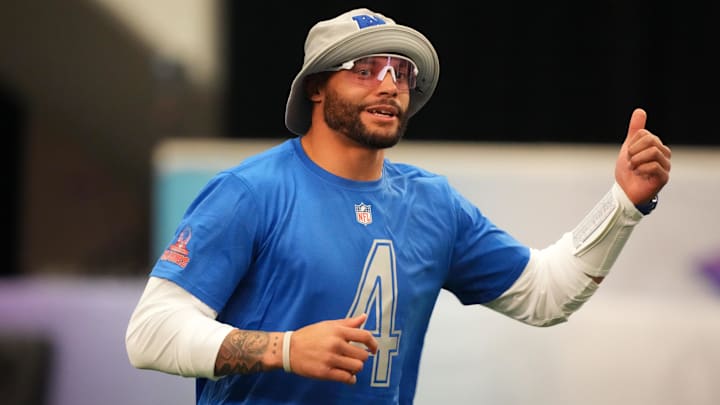 Dallas Cowboys quarterback Dak Prescott.