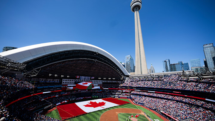 The Toronto Blue Jays hosted the Houston Astros on Canada Day in 2024