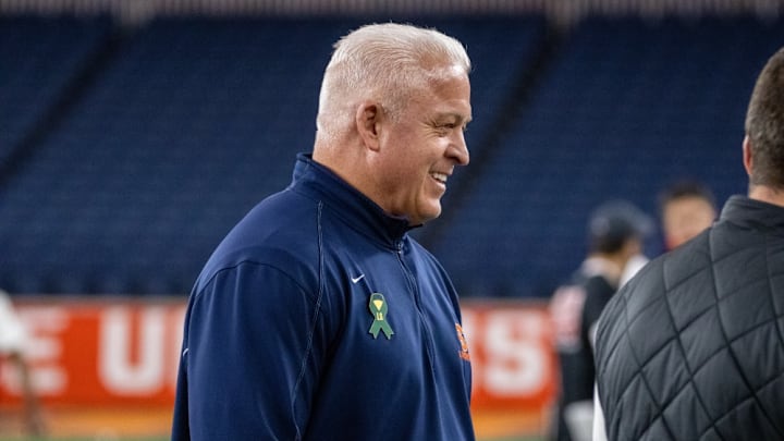 Syracuse lacrosse head coach Gary Gait. 