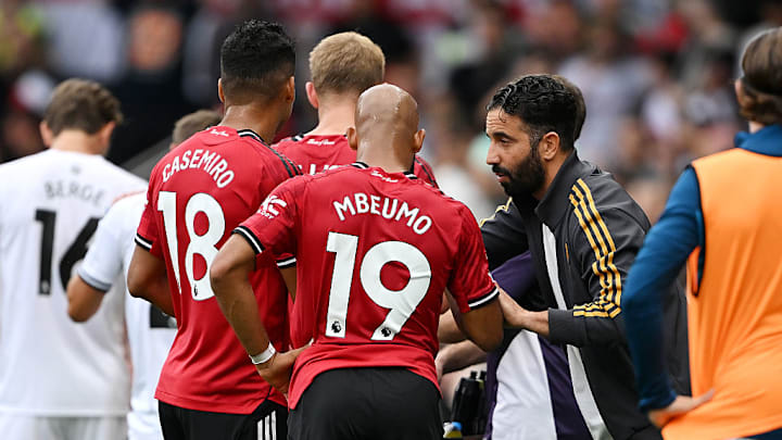 Ruben Amorim takes his team to Blundell Park on Wednesday night. Ruben Amorim takes his team to Blundell Park on Wednesday night.