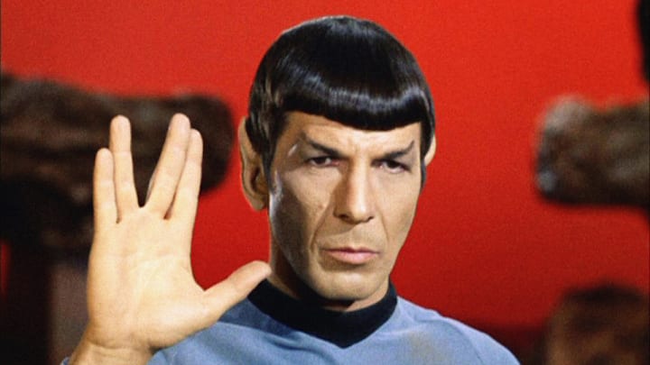 Pictured: Leonard Nimoy as Mr. Spock in STAR TREK (The Original Series) Screen grab: ©1967 CBS Broadcasting Inc. All Rights Reserved.