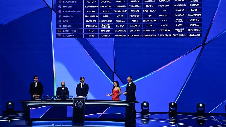 El sorteo de la Champions League, donde estuvieron presentes Zlatan Ibrahimovic y Kaká. El sorteo de la Champions League, donde estuvieron presentes Zlatan Ibrahimovic y Kaká.