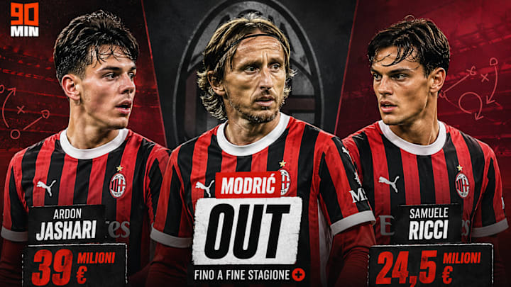 Jashari e Ricci si giocano una maglia da titolare con l'infortunio di Modric