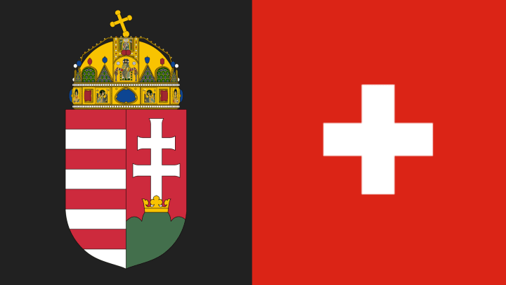 Hungary and Switzerland do battle in the second game of Group A