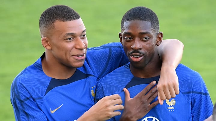 Mbappé y Dembélé