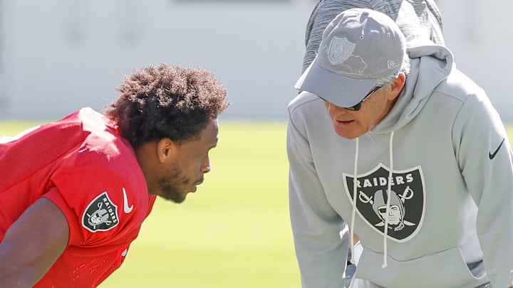 Las Vegas Raiders QB Geno Smith, Pete Carroll