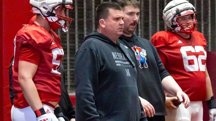 Geep Wade, Nebraska offensive line coach.