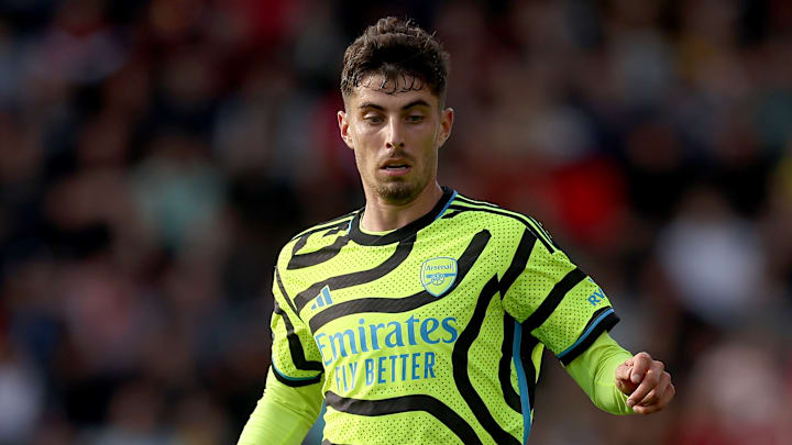 Havertz konnte seinen ersten Treffer für Arsenal erzielen