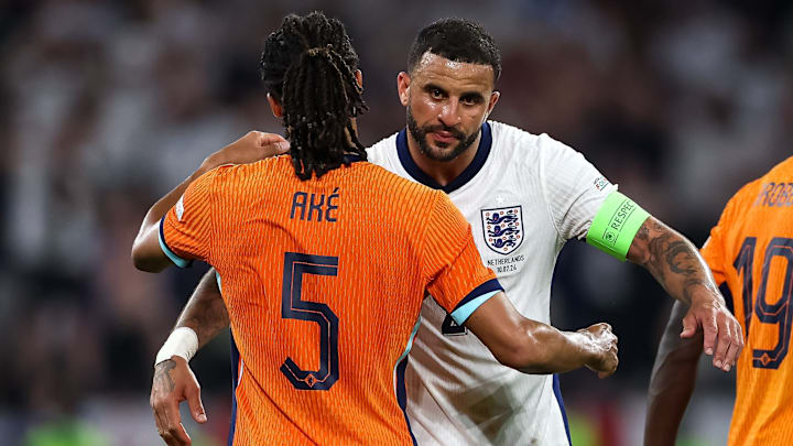 Nathan Ake (left) and Kyle Walker have played 82 games alongside each other