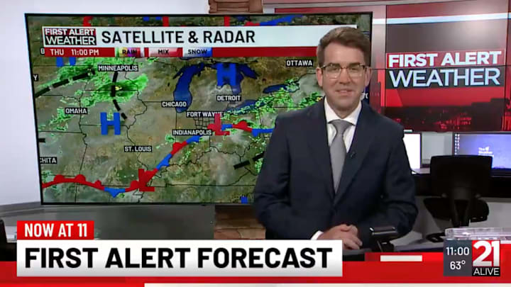 WPTA started the 11 o’clock news on time.