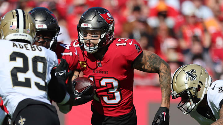 The Buccaneers are massive home favorites to the Saints in Week 18.