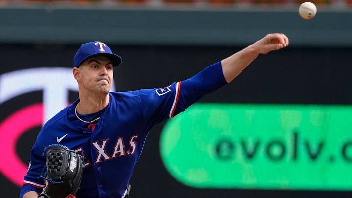 Texas Rangers starting pitcher MacKenzie Gore. Credit: Bruce Kluckhohn-Imagn Images Texas Rangers starting pitcher MacKenzie Gore. Credit: Bruce Kluckhohn-Imagn Images