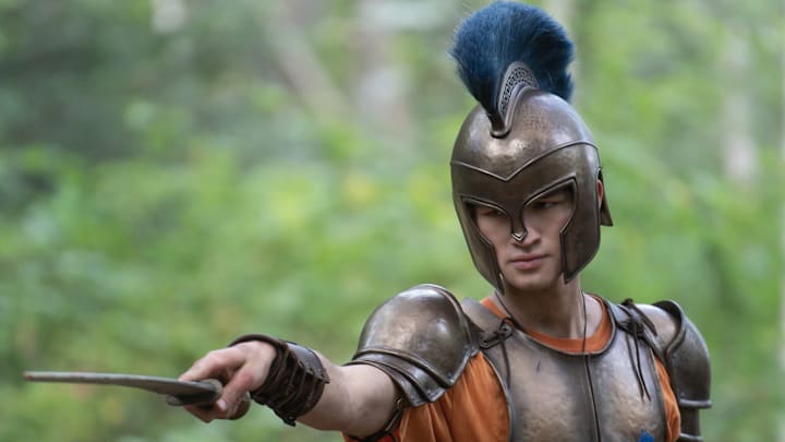 Charlie Bushnell as Luke Castellan in Percy Jackson and the Olympians. Image: Disney+.