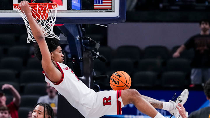 Rutgers Men's Basketball Scarlet Knights guard Dylan Harper