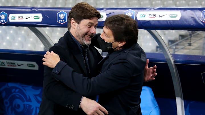 Leonardo y Mauricio Pochettino se despiden de París Leonardo y Mauricio Pochettino se despiden de París