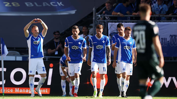 Darmstadt darf gegen Werder vier Mal jubeln