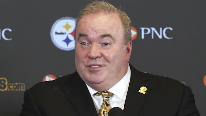 Pittsburgh Steelers head coach Mike McCarthy