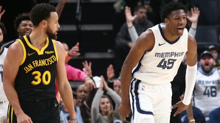 Former South Carolina basketball star GG Jackson and the Memphis Grizzlies beat Steph Curry and the Golden State Warriors last night
