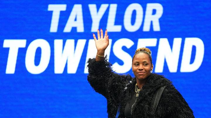 September 6, 2026; New York, United States; Taylor Townsend of the U.S. arrives at the court ahead of her round of 16 match against Aryna Sabalenka of Belarus. September 6, 2026; New York, United States; Taylor Townsend of the U.S. arrives at the court ahead of her round of 16 match against Aryna Sabalenka of Belarus.