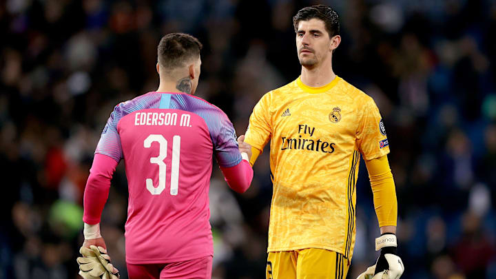 Courtois und Ederson