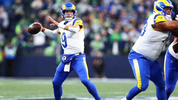 Contract negotiations may loom for Matthew Stafford and the Rams after the quarterback’s MVP season. 
