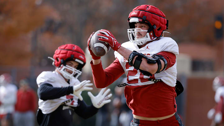 Oklahoma Sooners linebacker Danny Stutsman
