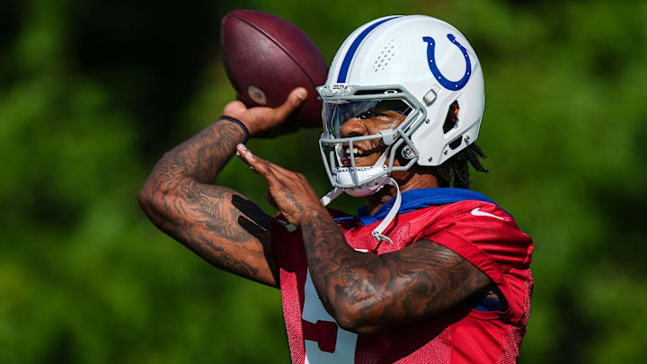 Indianapolis Colts quarterback Anthony Richardson (5)