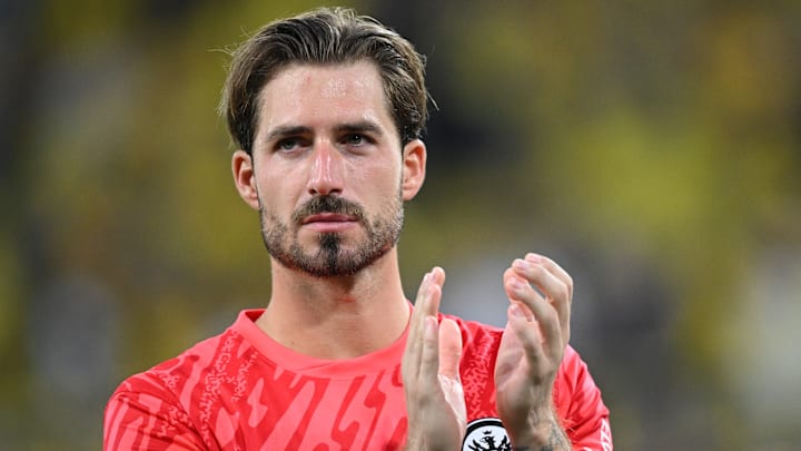 Kevin Trapp im Trikot von Eintracht Frankfurt Kevin Trapp im Trikot von Eintracht Frankfurt