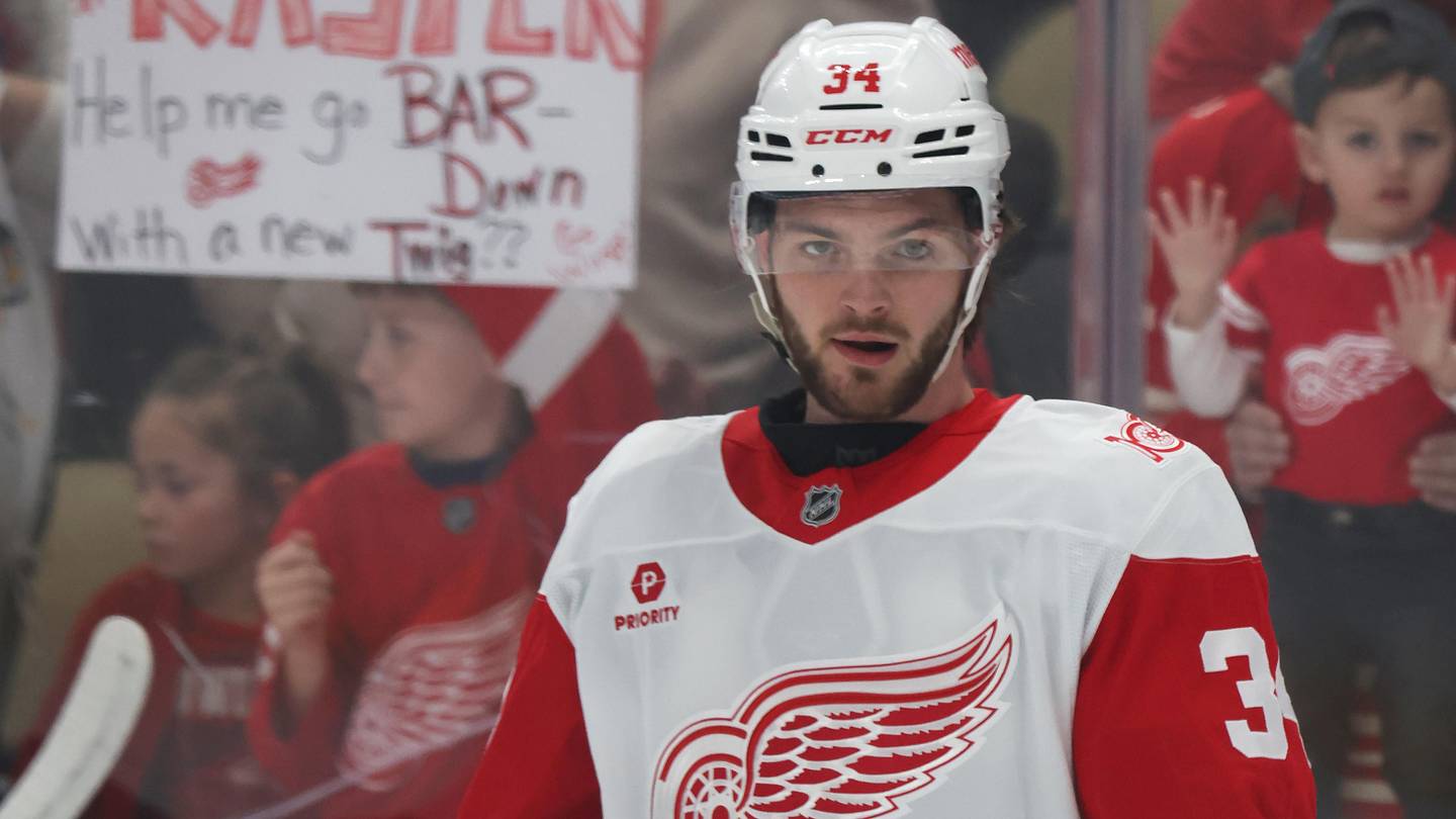 Red Wings prospect almost guaranteed a roster spot next season