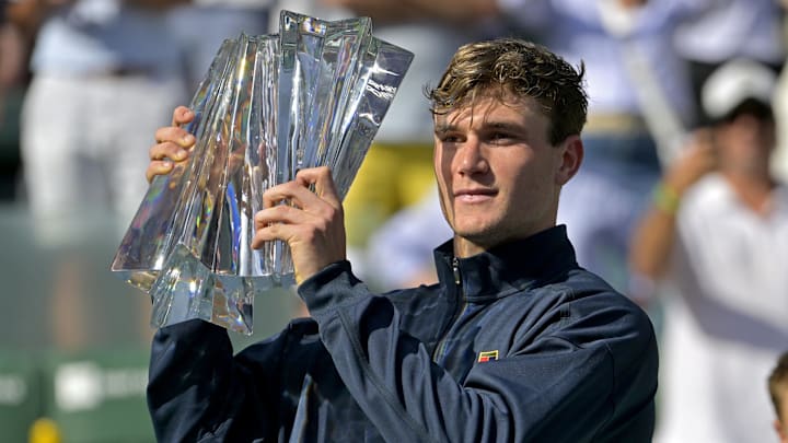 Draper defeated Rune to claim the BNP Paribas Open title.