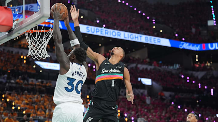 You had to be a Peacock subscriber to see the Timberwolves overcome Victor Wembanyama’s huge performance in Game 1.