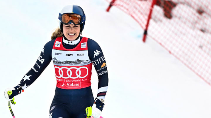 Lindsey Vonn’s crash in Switzerland casts doubt on whether she’ll be able to race at the upcoming Olympics. 