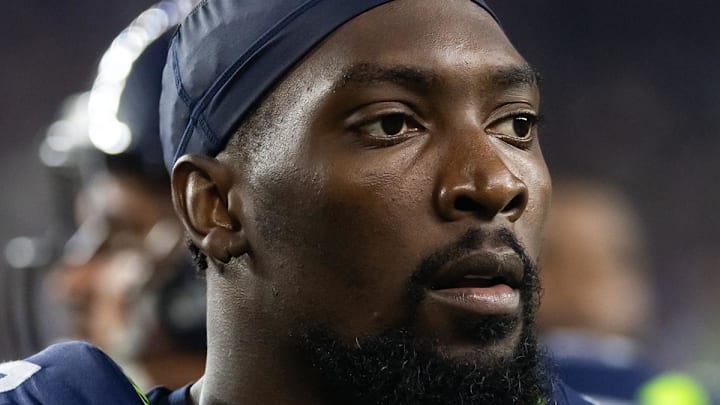 NFL Seattle Seahawks defensive end Demarcus Lawrence NFL Seattle Seahawks defensive end Demarcus Lawrence