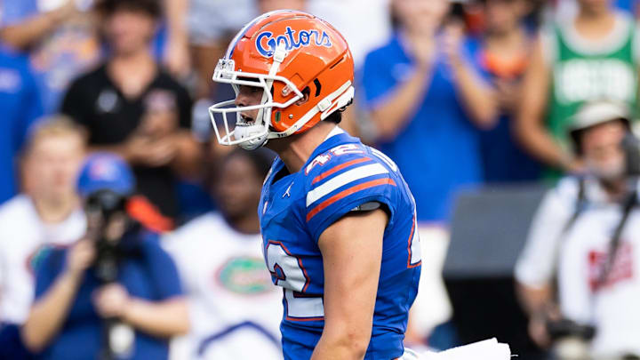 The Florida Gators' long snapper was always ready to run it back